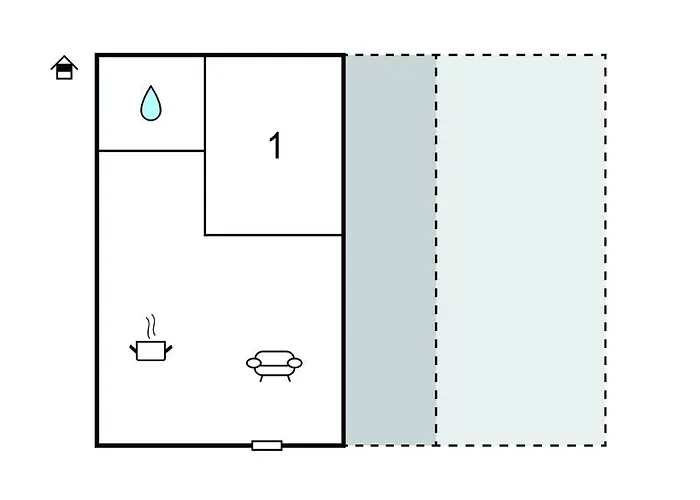 1 Bedroom Gorgeous In *